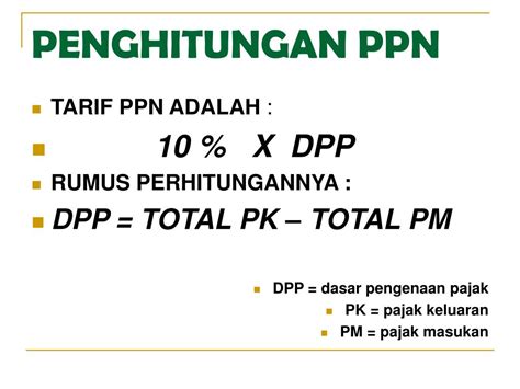 dasar pengenaan pajak ppn dan ppnbm