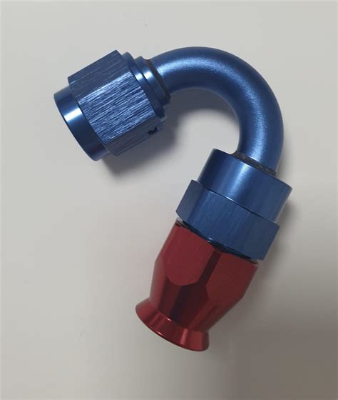 Hose PushOn Fitting / PushOn Fitting Dash 08 180°. BATMotorsport