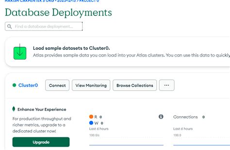 Dashboard Connect To Mongodb