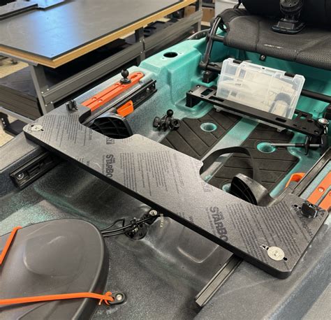 SlideTrax Kayak Dashboard WS Tarpon Kayaking, Kayak fishing setup