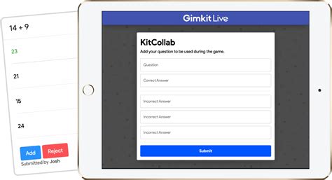 Dashboard Gimkit.com/Join