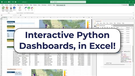 Dashboard In Excel Using Python