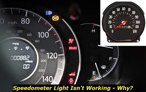 Dashboard Lights And Speedometer Not Working