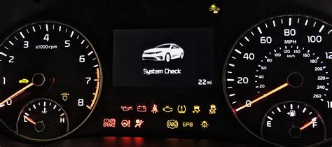 Dashboard Lights Blinking In Car