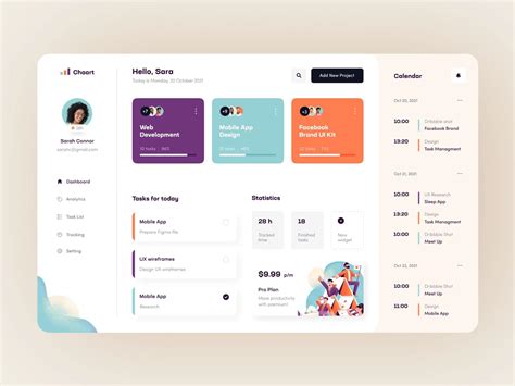 dashboard ui design examples