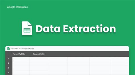 Data Extraction In Google Sheets: A Comprehensive Guide