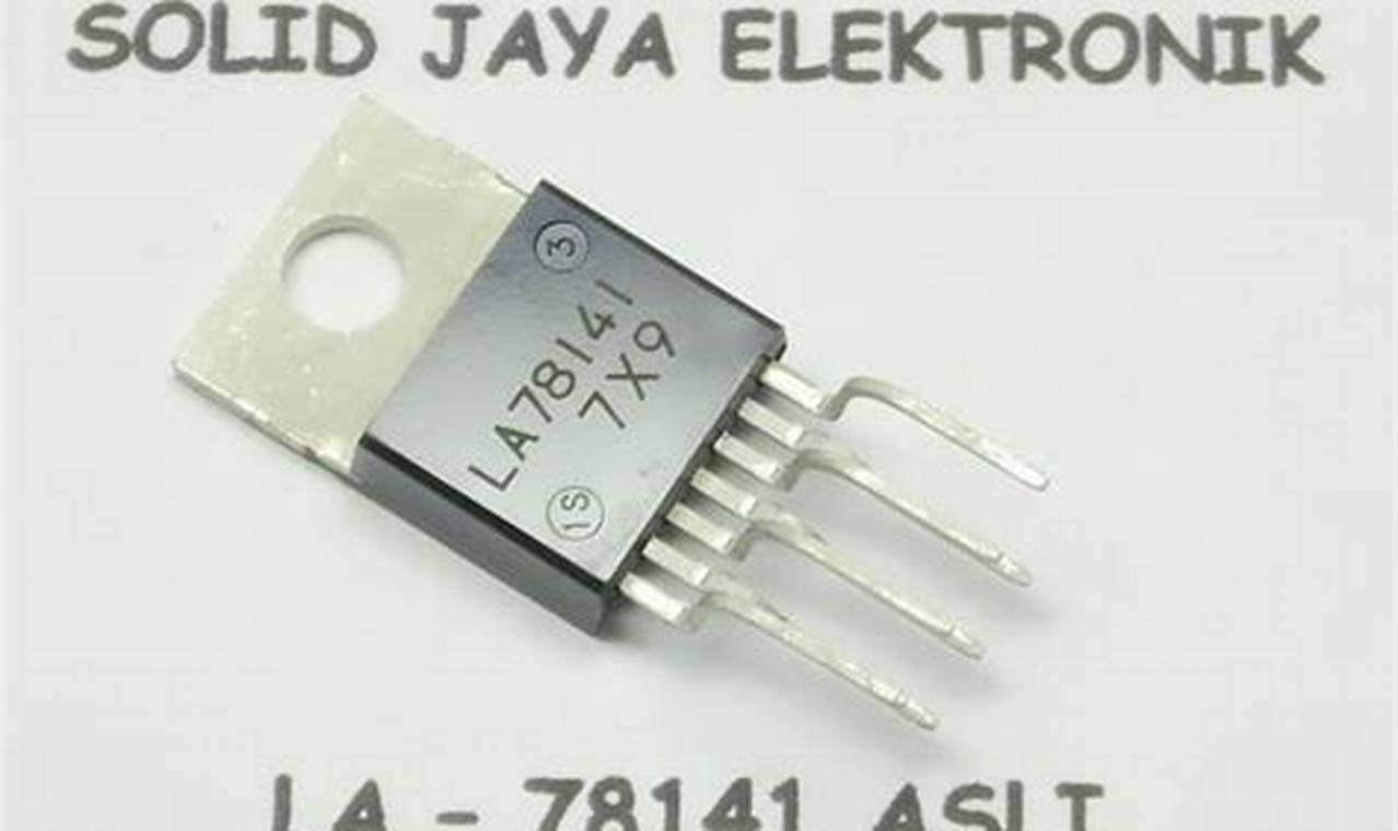 Data Pin IC Vertikal LA78141