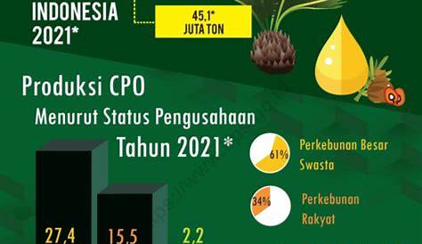 Volume produksi kelapa sawit (CPO), 2000-2018 - Lokadata