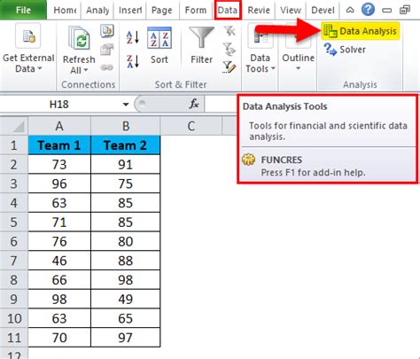 data analysis tools excel download