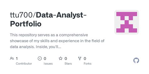 data analyst portfolio examples github