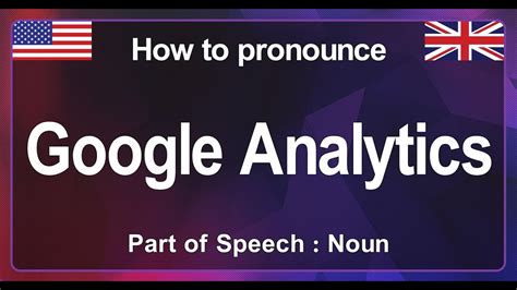 data analytics pronunciation in english