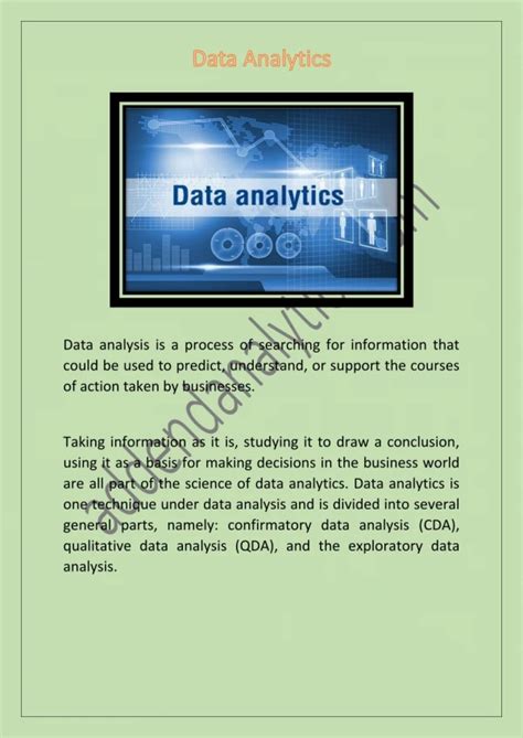 data analytics topics for presentation for students