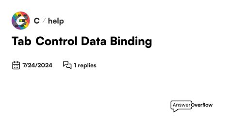 Data Binding Label C#