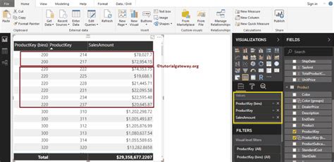 Data Bins In Power Bi