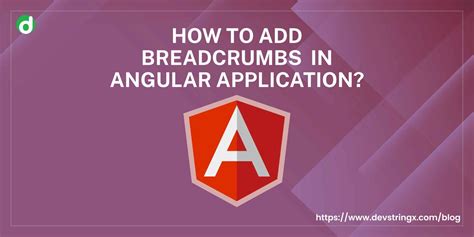 Data Breadcrumbs Angular