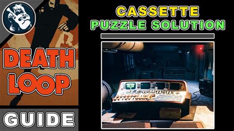 Data Cassette Password Deathloop