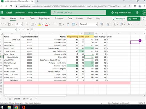data cleaning in excel techniques to clean messy data