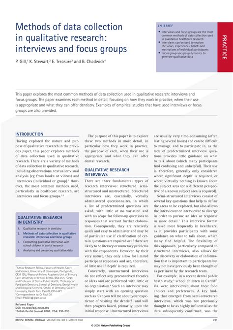 data collection method in qualitative research example