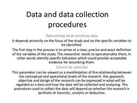 data collection procedure example qualitative
