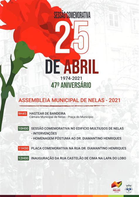 data comemorativa 25 de abril