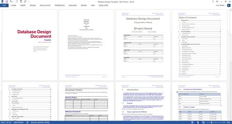 data documentation templates