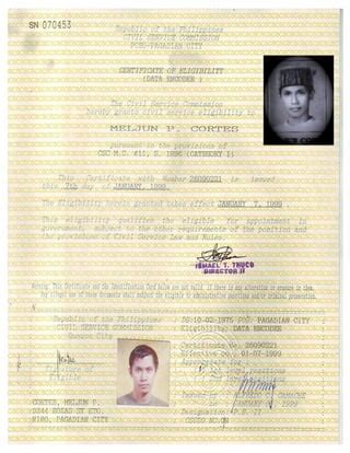 Data Encoder Eligibility Tesda