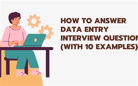 data entry job interview questions and answers for freshers