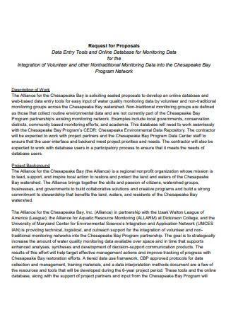Data Entry Proposal Sample for Freelancer