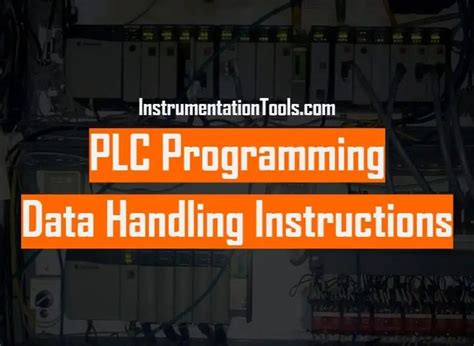 Data Handling Instructions In Plc