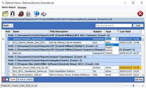 Data Link Viewer