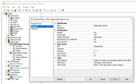 Data Logger In Kepware