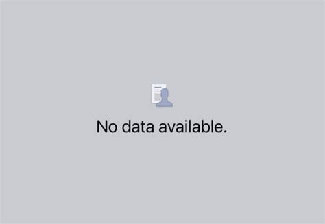 data not available short form