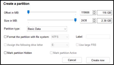 Data Partition Transfer