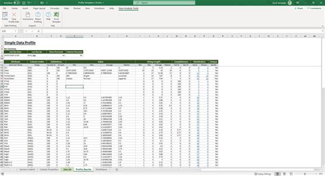 Data Profiling Using Excel