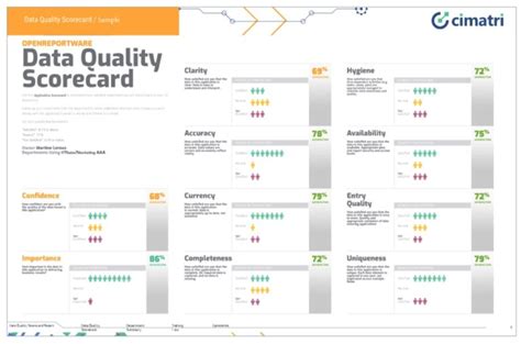 data quality report example