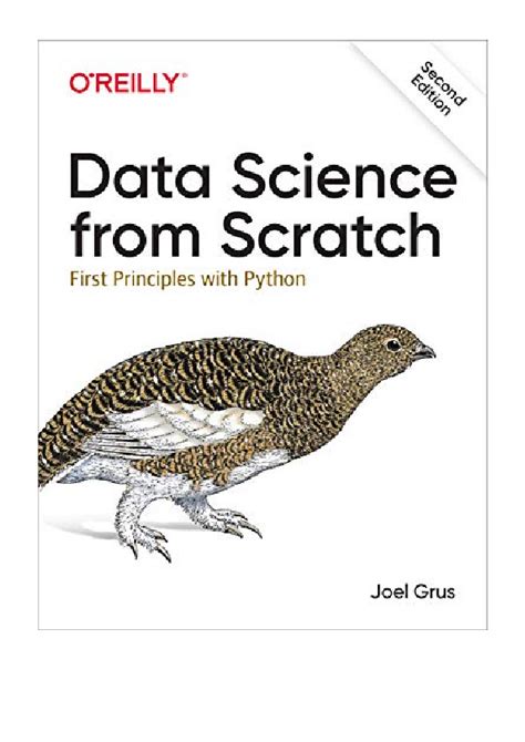 data science from scratch first principles with python by joel grus pdf free