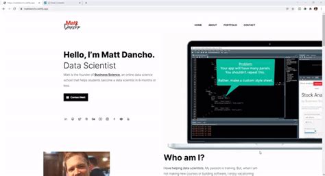 data science portfolio examples github