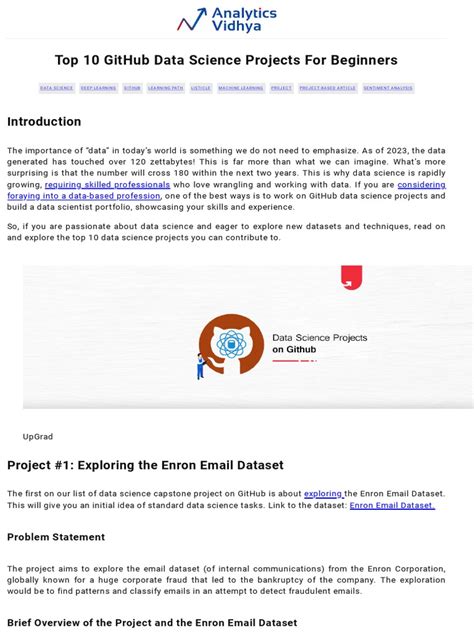 data science projects github reddit