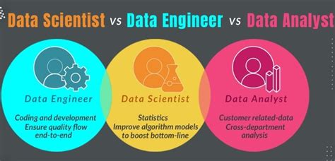 data scientist vs data engineer vs data analyst