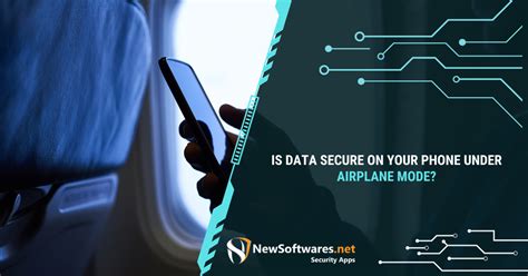 Data security with airplane mode