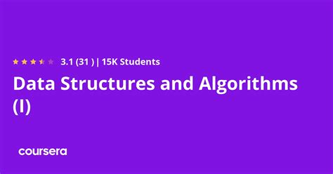 data structures and algorithms amazon coursera