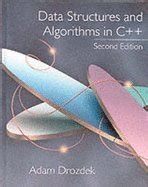 data structures and algorithms in c ++ by adam drozdek 2nd edition