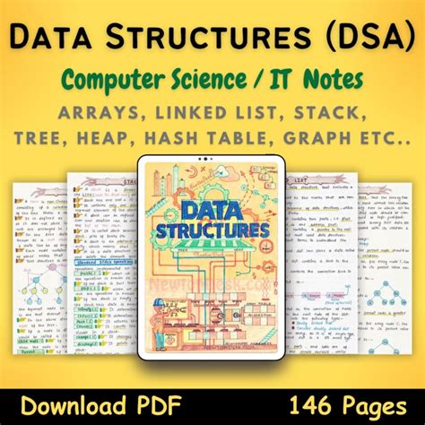 data structures and algorithms notes pdf download