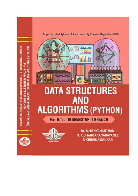 data structures and algorithms using python lab manual pdf