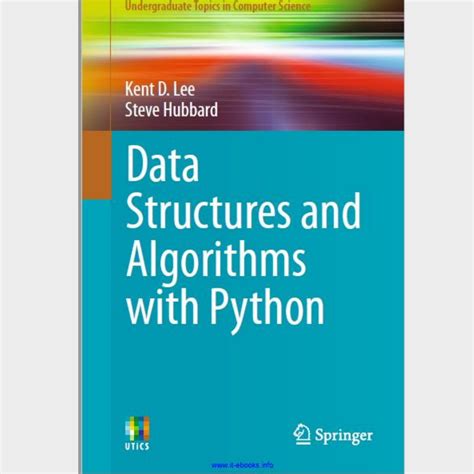 data structures and algorithms with python undergraduate topics in computer science
