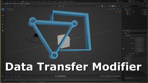 Data Transfer Modifier Blender