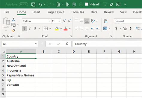 Data Types For Excel