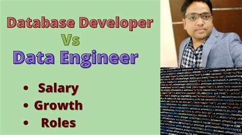 database developer vs data engineer