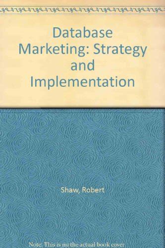 database marketing implementation robert shaw pdf 55228ed9e