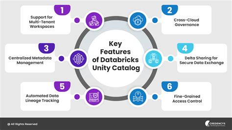 Databricks Unity Catalog Definition Features